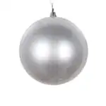 Yılbaşı Ağaç Süsü Top Altın (15 CM) - Silver