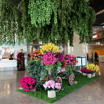 İç Mekan Yapay Çiçek Dekorasyonu