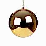 Yılbaşı Ağaç Süsü Top (40 CM) - Shiny Gold