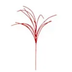 Glittered Red Spray (54 CM)