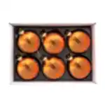 6 Lı Yılbaşı Süsü Cam Top (8 CM)